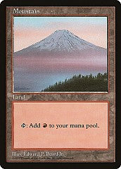 (Promo-APAC3)Mountain/山 (Illus. Edward P.Beard Jr.)【富士山】【英語】