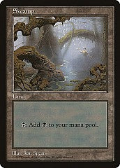 (Promo-APAC3)Swamp/沼 (Illus. Ron Spears)【沼と幽霊】【英語】