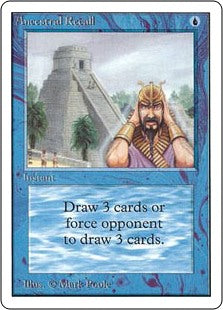 (2ED-RU)Ancestral Recall【英語】