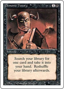 (3ED-UB)Demonic Tutor/悪魔の教示者【英語】