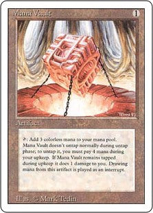 (3ED-RA)Mana Vault/魔力の櫃【英語】