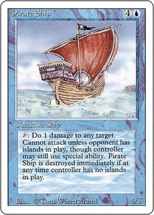 (3ED-RU)Pirate Ship/海賊船【英語】