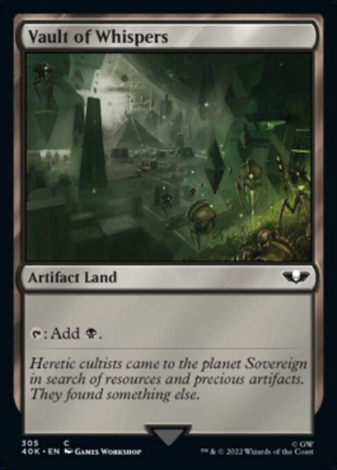 (40K-CL)Vault of Whispers/囁きの大霊堂【日本語】