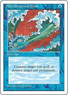 (4ED-CU)Blue Elemental Blast/青霊破【英語】