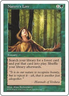 (5ED-CG)Nature's Lore/自然の知識【英語】