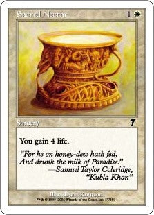 【Foil】(7ED-CW)Sacred Nectar/聖なる蜜【日本語】