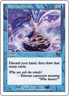 (7ED-CU)Tolarian Winds/トレイリアの風【英語】