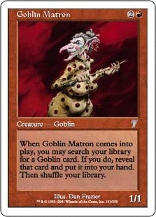 【Foil】(7ED-UR)Goblin Matron/ゴブリンの女看守【日本語】