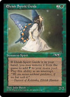 (ALL-UG)Elvish Spirit Guide/エルフの指導霊【英語】