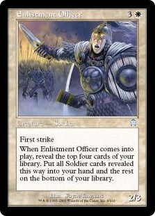 【Foil】(APC-UW)Enlistment Officer/募兵官【日本語】