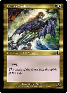 【Foil】(APC-CM)Gaea's Skyfolk/ガイアの空の民【日本語】