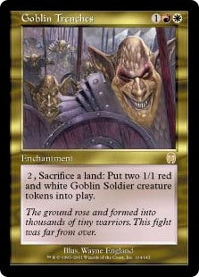 【Foil】(APC-RM)Goblin Trenches/ゴブリンの塹壕【日本語】