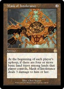 【Foil】(APC-RA)Mask of Intolerance/不寛容の仮面【日本語】