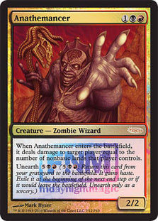 【Foil】(Promo-FNM)Anathemancer/呪詛術士【英語】