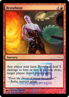 【Foil】(Promo-FNM)Browbeat/怒鳴りつけ【英語】