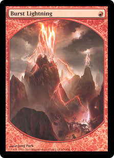 (Promo-PLAYER_REWARDS)Burst Lightning/噴出の稲妻【英語】