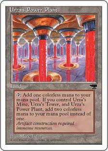 (CHR-CL)Urza's Power Plant/ウルザの魔力炉 (柱)【英語】