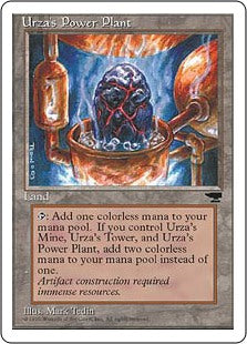 (CHR-CL)Urza's Power Plant/ウルザの魔力炉 (るつぼの中の岩)【英語】