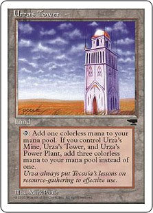 (CHR-CL)Urza's Tower/ウルザの塔 (平地)【英語】