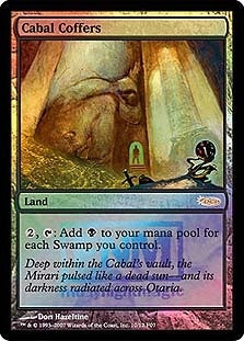 【Foil】(Promo-FNM)Cabal Coffers/陰謀団の貴重品室【英語】