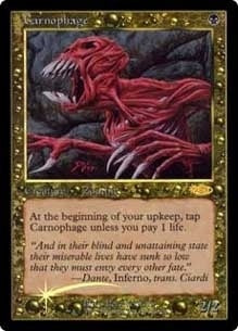 【Foil】(Promo-FNM)Carnophage/カーノファージ【英語】
