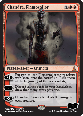 (Promo-SDCC)Chandra, Flamecaller/炎呼び、チャンドラ 【SDCC2016】【英語】