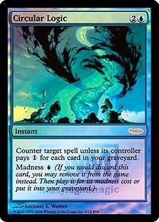 【Foil】(Promo-FNM)Circular Logic/堂々巡り【英語】