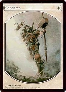 (Promo-PLAYER_REWARDS)Condemn/糾弾【英語】