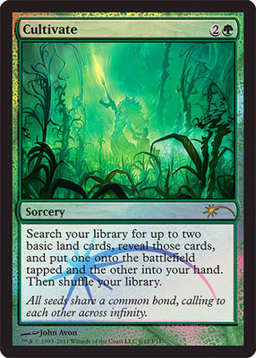 【Foil】(Promo-FNM)Cultivate/耕作【英語】