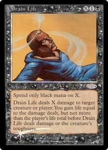 【Foil】(Promo-FNM)Drain Life/生命吸収【英語】