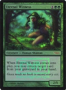 【Foil】(Promo-FNM)Eternal Witness/永遠の証人【英語】