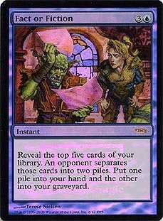 【Foil】(Promo-FNM)Fact or Fiction/嘘か真か【英語】