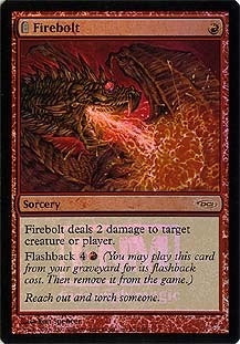 【Foil】(Promo-FNM)Firebolt/炎の稲妻【英語】