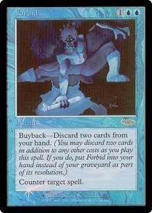 【Foil】(Promo-FNM)Forbid/禁止【英語】