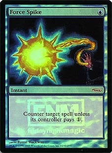 【Foil】(Promo-FNM)Force Spike/魔力の乱れ【英語】