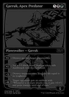 (Promo-SDCC)Garruk, Apex Predator/頂点捕食者、ガラク 【SDCC2014】【英語】
