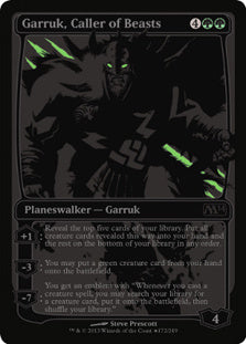 (Promo-SDCC)Garruk, Caller of Beasts/獣の統率者、ガラク 【SDCC2013】【英語】