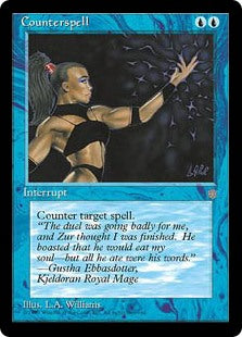 (ICE-CU)Counterspell/対抗呪文【英語】