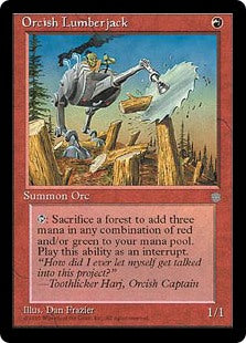 (ICE-CR)Orcish Lumberjack/オークの木こり【英語】