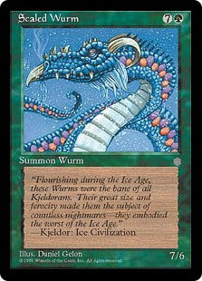 (ICE-CG)Scaled Wurm/甲鱗のワーム【英語】