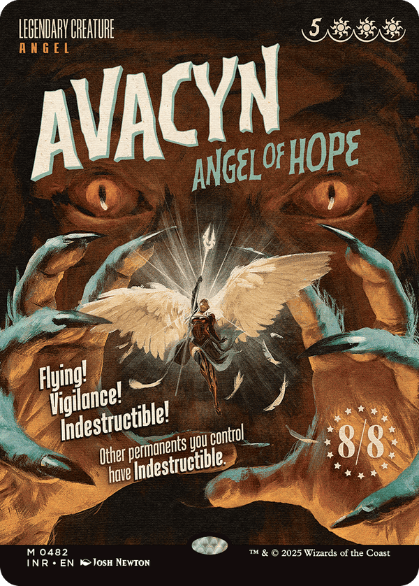 【Foil】【映画ポスター】(INR-MW)Avacyn, Angel of Hope/希望の天使アヴァシン【No.0482】【英語】