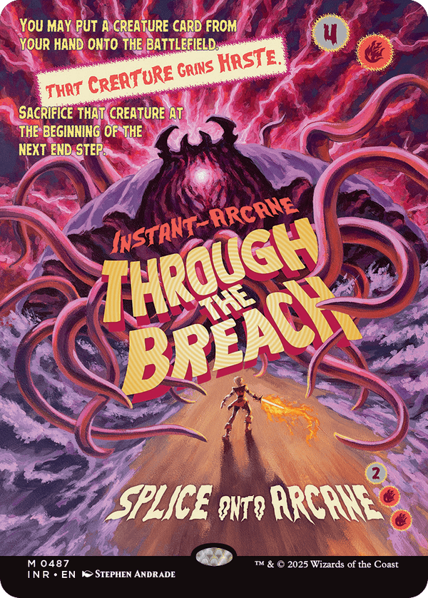 【映画ポスター】(INR-MR)Through the Breach/裂け目の突破【No.0487】【英語】