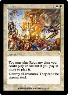 【Foil】(INV-RW)Rout/総くずれ【日本語】