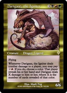【Foil】(INV-RM)Darigaaz, the Igniter/点火するものデアリガズ【日本語】