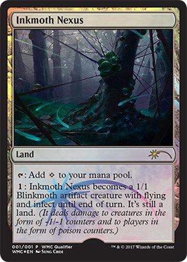 【Foil】(Promo-Nationals)Inkmoth Nexus/墨蛾の生息地【英語】