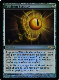 【Foil】(Promo-FNM)Isochron Scepter/等時の王笏【英語】