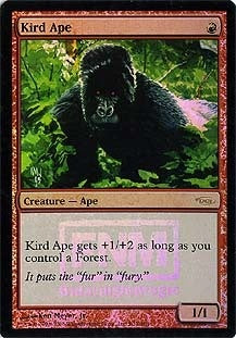 【Foil】(Promo-FNM)Kird Ape/密林の猿人【英語】