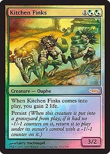 【Foil】(Promo-FNM)Kitchen Finks/台所の嫌がらせ屋【英語】