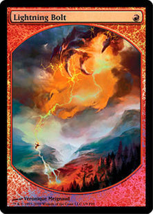 【Foil】(Promo-PLAYER_REWARDS)Lightning Bolt/稲妻【英語】