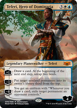(MED-MM)Teferi, Hero of Dominaria/ドミナリアの英雄、テフェリー【英語】